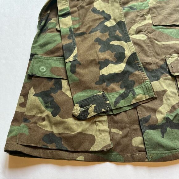 Men's Military Coat U.S. Air Force Woodland Camo Size Small Regular - Picture 10 of 11